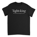 LIGHT KING // Define - Black Tee